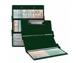 WhiteCoat Clipboard® Trifold - Green Physical Therapy Edition